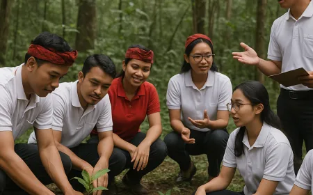 KMHDI Buleleng Rayakan HUT ke-29 dengan Tanam Pohon dan Edukasi Hukum Lingkungan