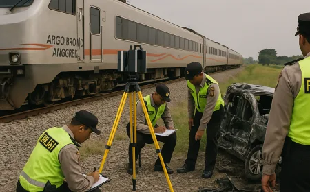 Penyelidikan Kecelakaan KA Argo Bromo Anggrek dan Mobil di Grobogan Makin Mendalam