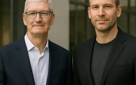 CEO Apple Tim Cook Mundur, John Ternus Gantikan Posisi Mulai 1 September