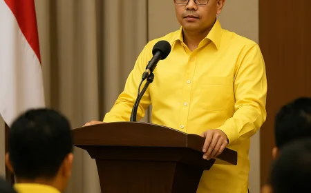 Ichfany Pimpin Golkar Kalbar 2025-2030, Konsolidasi Partai Jadi Fokus Utama