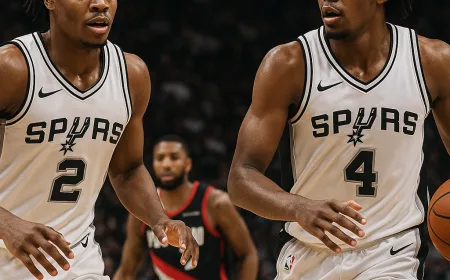 Stephon Castle dan Dylan Harper Cetak Sejarah di Playoff NBA 2026 Spurs