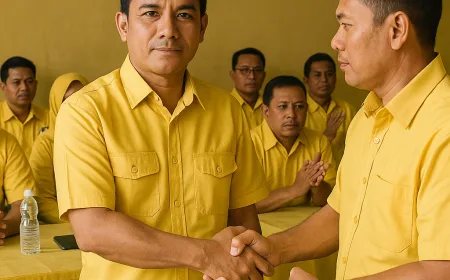 Nurkholis Pimpin Golkar Negara Batin: Hasil Muscam Penguatan Struktur Partai
