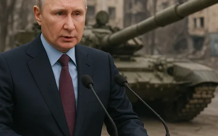 Putin Umumkan Gencatan Senjata Rusia-Ukraina untuk Peringatan 8-9 Mei