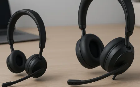 Jabra Evolve3 75 dan 85 Resmi Dirilis dengan Desain Ringkas dan AI ENC