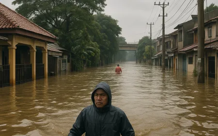 Banjir Rendam 115 RT di Jakarta Selasa Pagi, Berikut Rinciannya
