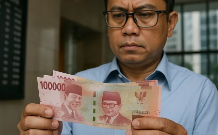 Nilai Tukar Rupiah Melemah ke Rp17.010-Rp17.040 per Dolar AS Hari Ini