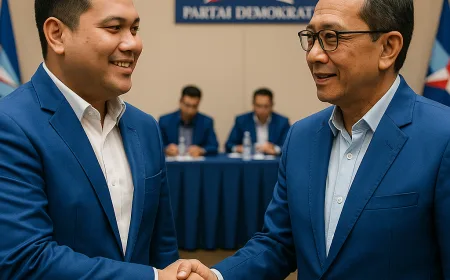 Agung Nugroho Kembali Jadi Ketua Demokrat Riau Periode 2026-2031 Tanpa Lawan