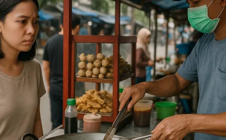 Penyakit dari Makanan Masih Mengintai, Ini Cara Aman Saat Jajan di Luar Rumah