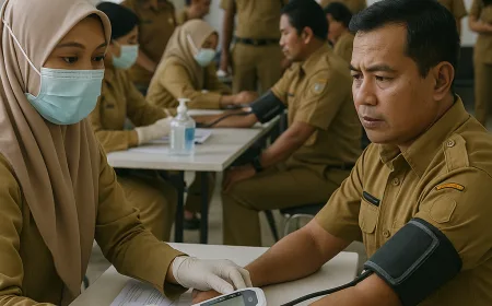 ASN Kalbar Wajib Ikuti Cek Kesehatan Gratis untuk Deteksi Dini Penyakit