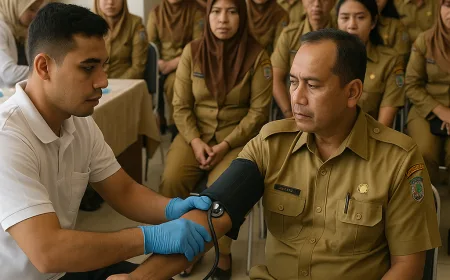 Kemenkum Kalbar Dukung Program Cek Kesehatan Gratis ASN untuk Deteksi Dini Penyakit