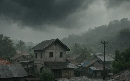 BMKG Prediksi Hujan Badai Melanda Barsela Aceh, Waspadai Banjir dan Longsor