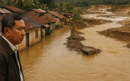 Aktivitas Ilegal Pertambangan Jadi Penyebab Banjir di Sarolangun, Jambi