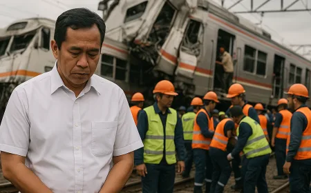 KAI Memohon Maaf dan Fokus Evakuasi Pasca Kecelakaan di Stasiun Bekasi Timur