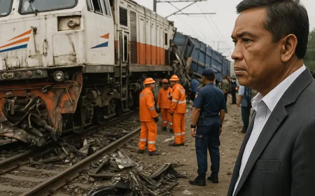 Tragedi Kecelakaan Kereta Api Bekasi Timur: Sarmuji Minta Evaluasi Total Keselamatan