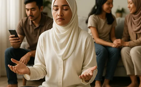 Menjaga Kesehatan Mental Selama Ramadhan: Refleksi, Rutinitas, dan Dukungan Sosial