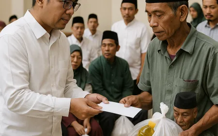 IPIP Salurkan Santunan untuk 200 Marbot dan Penggali Kubur di Surabaya