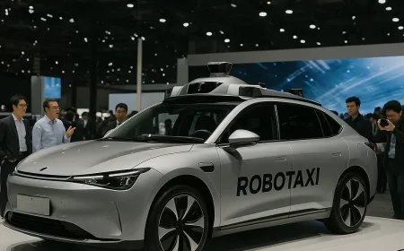 Produsen Mobil China Tantang Tesla dalam Persaingan Robotaxi Mandiri