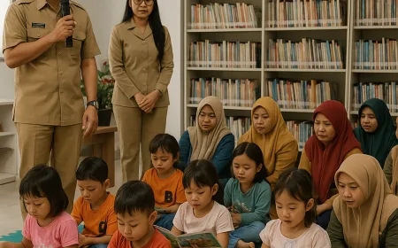Pemkab Bartim Tingkatkan Literasi Berbasis Inklusi Sosial untuk Anak Usia Dini