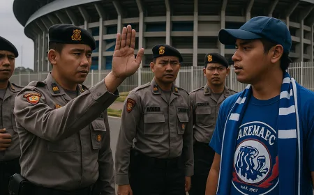 Larangan Aremania Hadir di GBLA Jelang Persib Bandung vs Arema FC