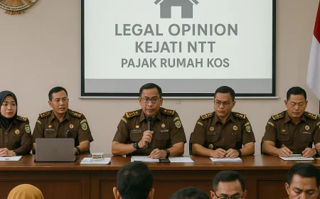 Legal Opinion Kejati NTT Perkuat Dasar Hukum Pajak Rumah Kos untuk Optimalkan PAD Manggarai Barat
