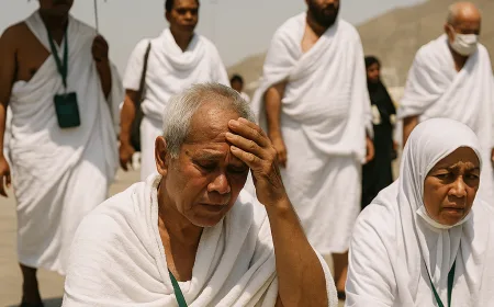 5 Penyakit Langganan yang Mengintai Jemaah Haji di Cuaca Panas Arab Saudi