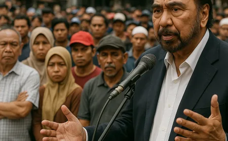 Surya Paloh Tegaskan Partai Politik Harus Jadi Pereda Beban Rakyat