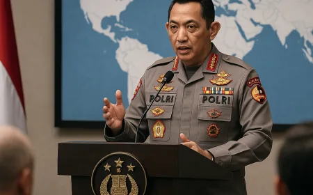 Kapolri Soroti Celah Hukum Baru Akibat Dinamika Global dan Teknologi