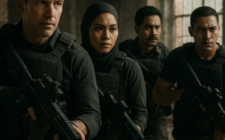 Sinopsis Film In The Grey: Kisah Tim Elit Rebut Harta Miliaran Dolar