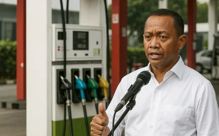 Bahlil Beri Lampu Hijau ke SPBU Swasta Sesuaikan Harga BBM di Tengah Gejolak Dunia