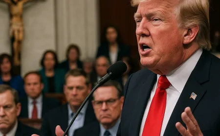 Trump Dorong Partai Republik Loloskan RUU Pemilu 'Demi Yesus', Memicu Kontroversi
