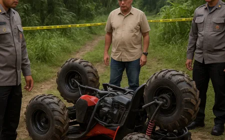Kronologi Kecelakaan ATV Brigjen Raziman Eks Wakapolda Metro Jaya di Medan