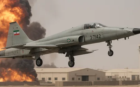 Spesifikasi Jet Tempur Tua Iran F-5 yang Hancurkan Pangkalan AS di Kuwait