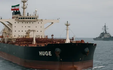 Kapal Tanker Iran 'HUGE' Akali Blokade AS dengan Matikan Sistem Deteksi