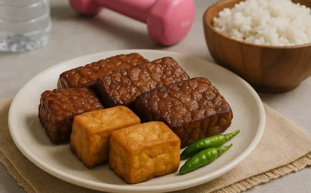 Tahu dan Tempe Bacem Khas Yogyakarta Jadi Menu Diet Sehat Usai Olahraga