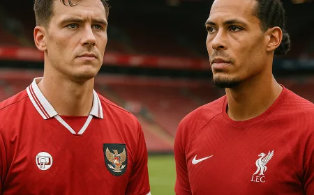Liverpool Jadi Klub Impian Kapten Timnas Indonesia Jay Idzes, Van Dijk Ajak Gabung?