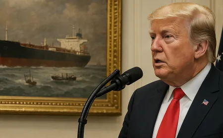 Trump Klaim Iran Rugi Rp8,5 Triliun per Hari Akibat Blokade Selat Hormuz