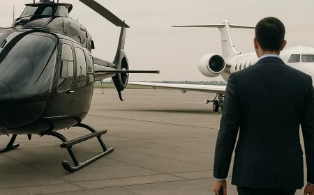 BRI Private Kasih Perjalanan Premium Dengan Helikopter & Jet Pribadi
