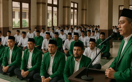 Muscab PPP Garut Pertama di Pesantren Tandai Kebangkitan Partai Ka'bah