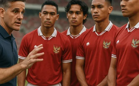 John Herdman Masukkan 5 Nama Pemain Keturunan Tambahan untuk Timnas Indonesia Jelang Piala Asia 2027