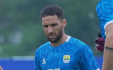 Luciano Guaycochea Siap Tajam di Super League 2026-2027, Targetkan Lebih Banyak Gol untuk Persib Bandung