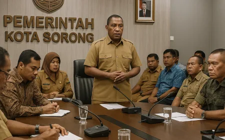 Pemerintah Kota Sorong Susun Rencana Kontingensi Mitigasi Konflik Sosial untuk Kesiapsiagaan Daerah