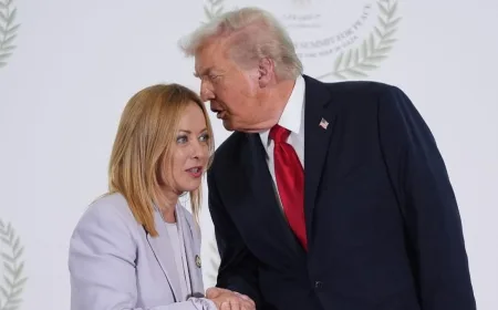 Kronologi Cekcok Trump vs PM Italia Soal Klaim Ngebet Foto Bareng