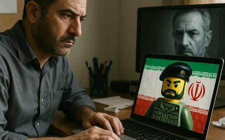 Tim ‘Slopaganda’ Iran: Kecil Tapi Kuat Mengandalkan AI dan Gambar Lego