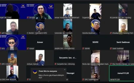NasDem Kabupaten Bogor Bergerak Serentak, dr. Frits Panaskan Mesin Partai