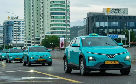 VinFast Dukung Layanan Taksi Listrik Masuk Kazakhstan, Bukti Potensi Pasar Central Asia