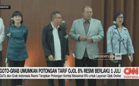 Potongan Tarif Ojol 8 Persen Resmi Berlaku Mulai 1 Juli 2026