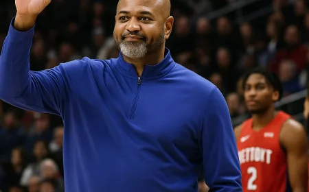 JB Bickerstaff Diperpanjang Kontraknya Setelah Bawa Detroit Pistons Bangkit di Playoff