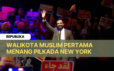 Zohran Mamdani Sukses Menangkan Dua Kandidat Anti-Israel Partai Demokrat di New York