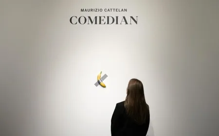 Museum di Prancis Kebingungan Usai Buah Pisang Karya Seni 'Comedian' Dicuri