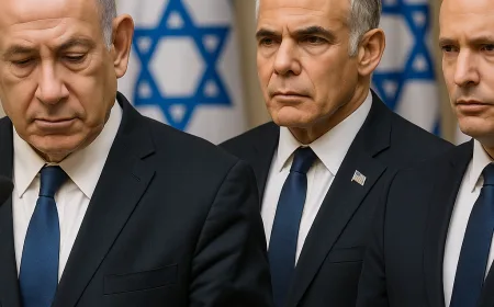 Netanyahu Terancam Lengser Tahun Ini, Koalisi Lapid-Bennett Siap Tantang